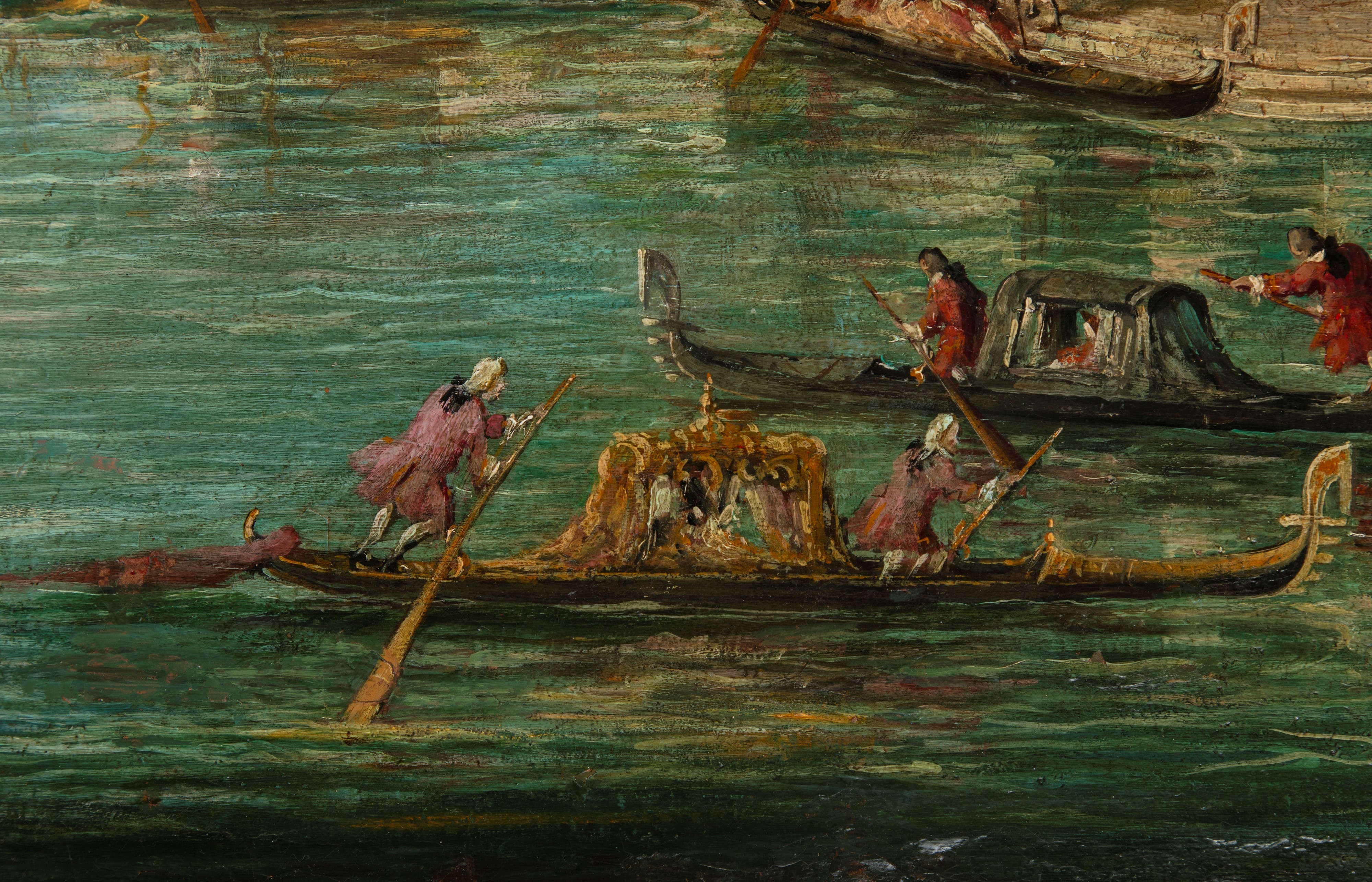 Giuseppe Ponga | Venice, the San Marco basin from the Riva degli ...
