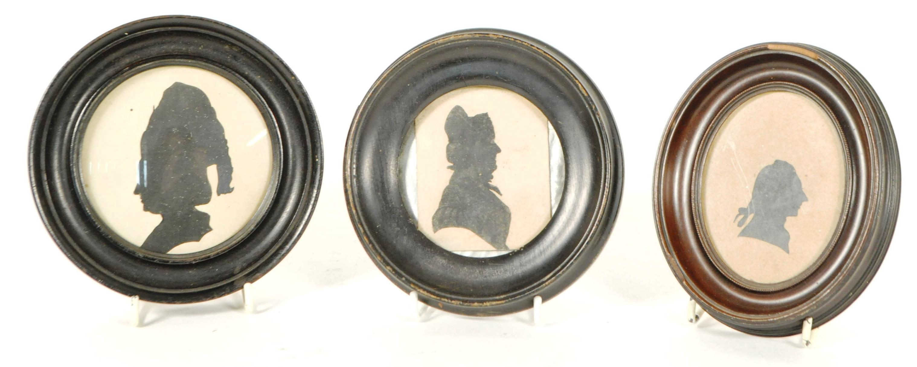 Edward Hacker | COLLECTION OF THREE EARLY 20TH CENTURY SILHOUETTES IN ...