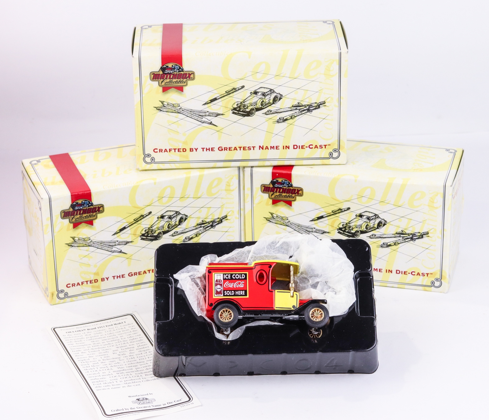 Coca Cola | Three Matchbox Collectables Models of Yesteryear Coca Cola ...