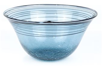 A Brian Hirst (Australia) art glass large bowl - Brian Hirst