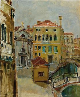 Dalla Finestre Campo e Ponti - Carlo Lotti