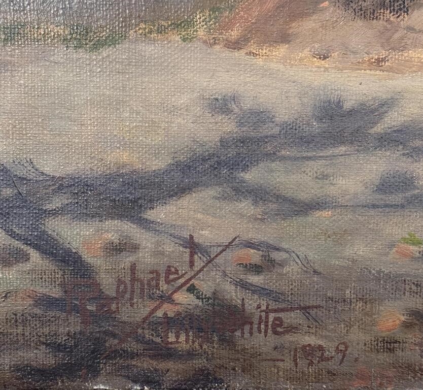 Artwork by Raphael Lillywhite, Raphael Lillywhite Colorado Oil on Canvas Painting, Made of Oil on Canvas Painting