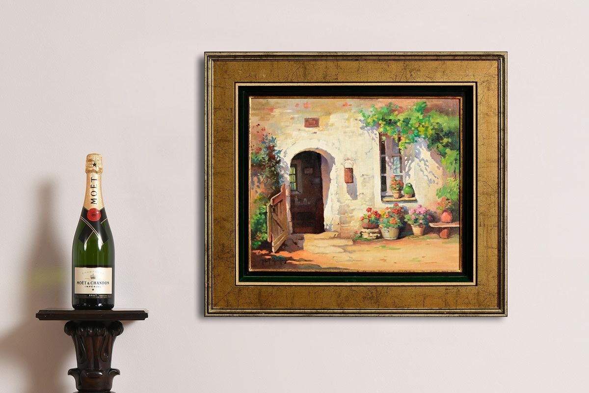 Artwork by Robert Chailloux, Colours of June, Made of oil on canvas