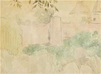 The Walled Garden - Jack B. Yeats