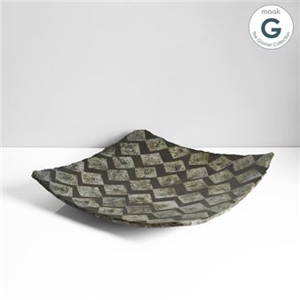 Gold Zig Zag Fragment', Monumental Platter, 2010 - Jason Wason