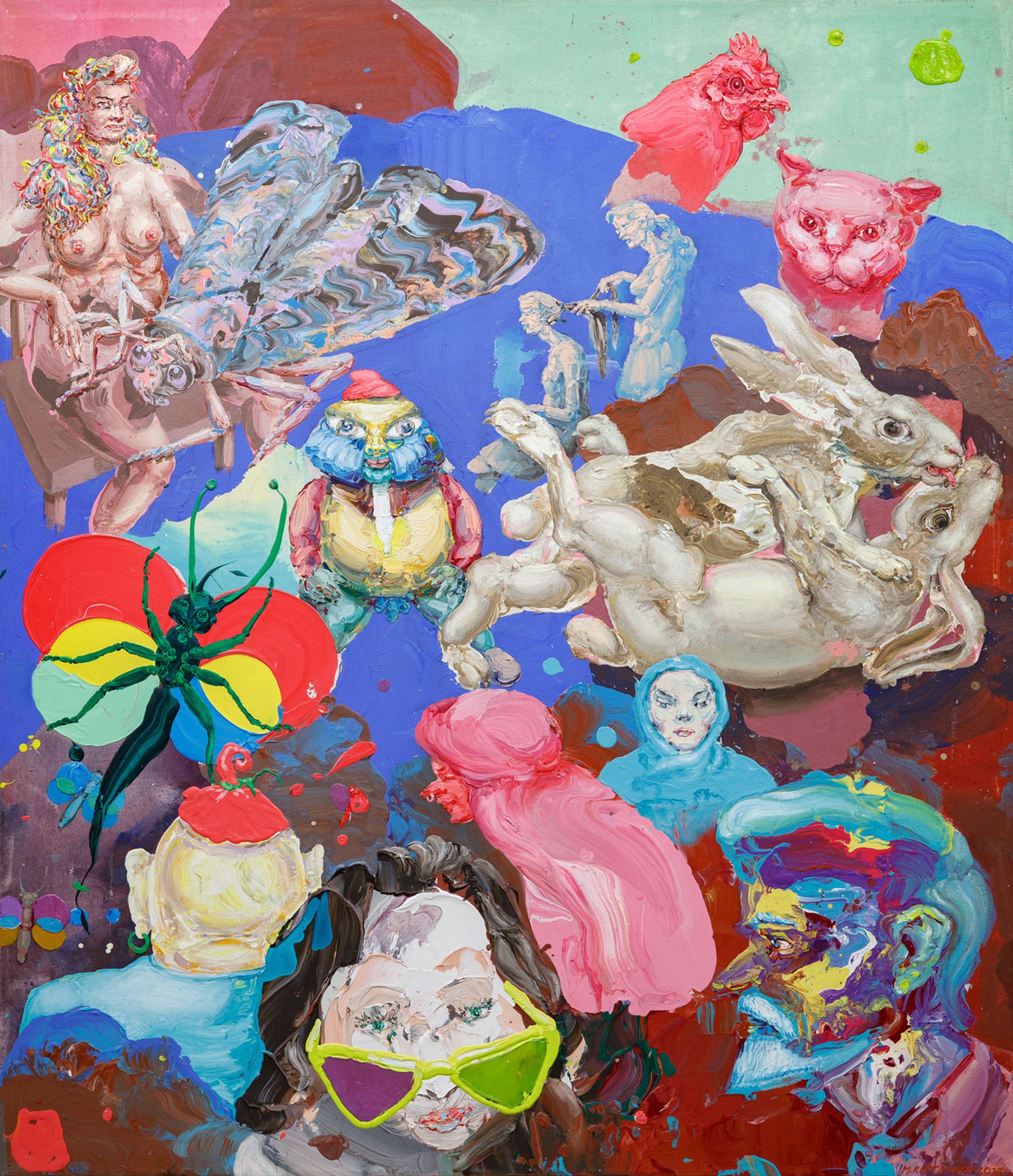 Michael Rittstein | The Dwarf's Friends (2017) | MutualArt