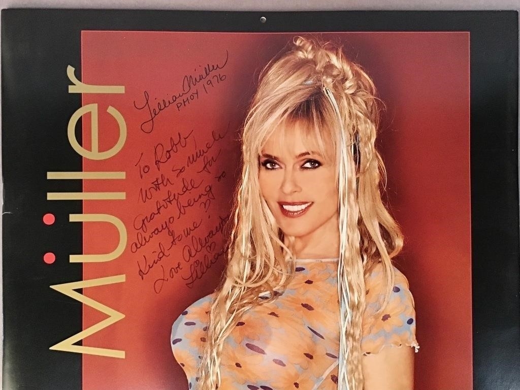 Artwork by Lillian, Inscribed Lillian Müller 2004 calendar