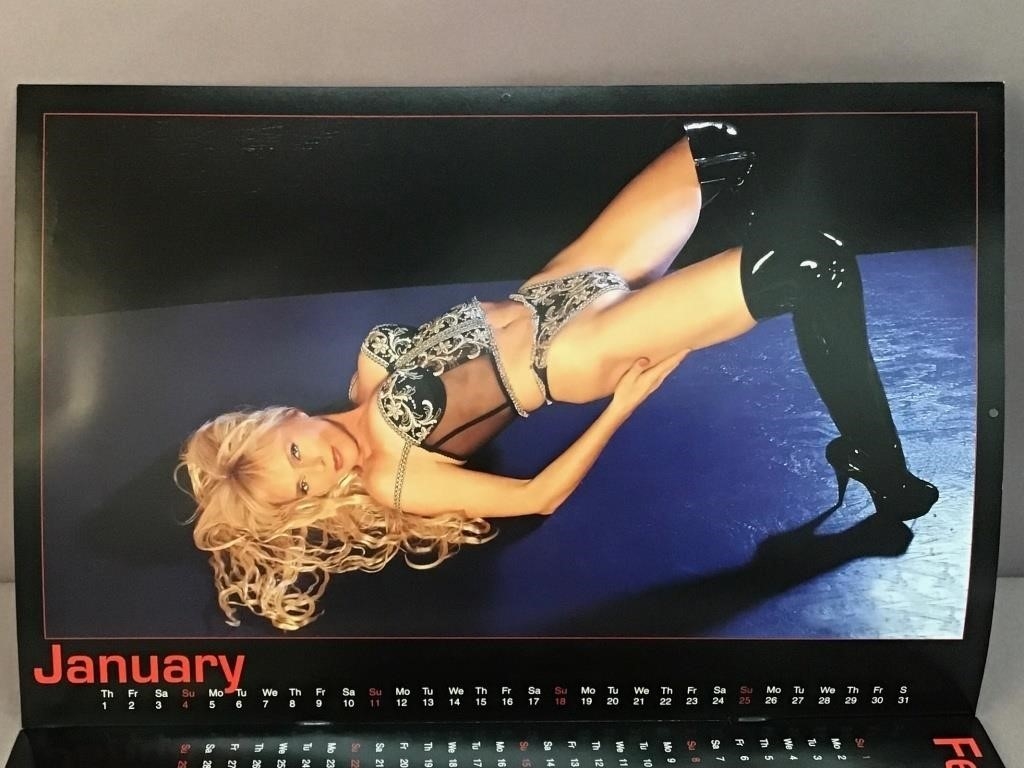 Artwork by Lillian, Inscribed Lillian Müller 2004 calendar