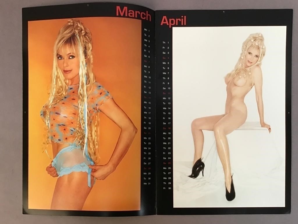 Artwork by Lillian, Inscribed Lillian Müller 2004 calendar