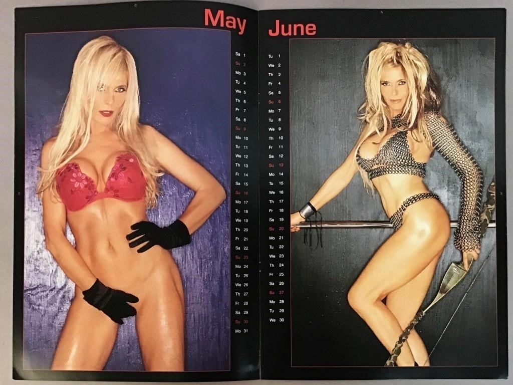 Artwork by Lillian, Inscribed Lillian Müller 2004 calendar