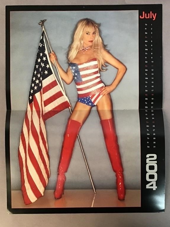 Artwork by Lillian, Inscribed Lillian Müller 2004 calendar