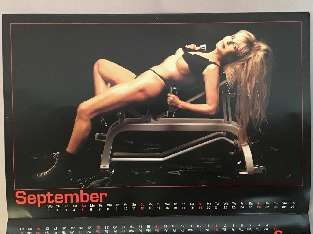 Artwork by Lillian, Inscribed Lillian Müller 2004 calendar