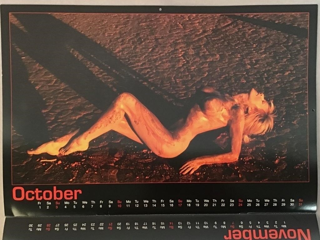 Artwork by Lillian, Inscribed Lillian Müller 2004 calendar