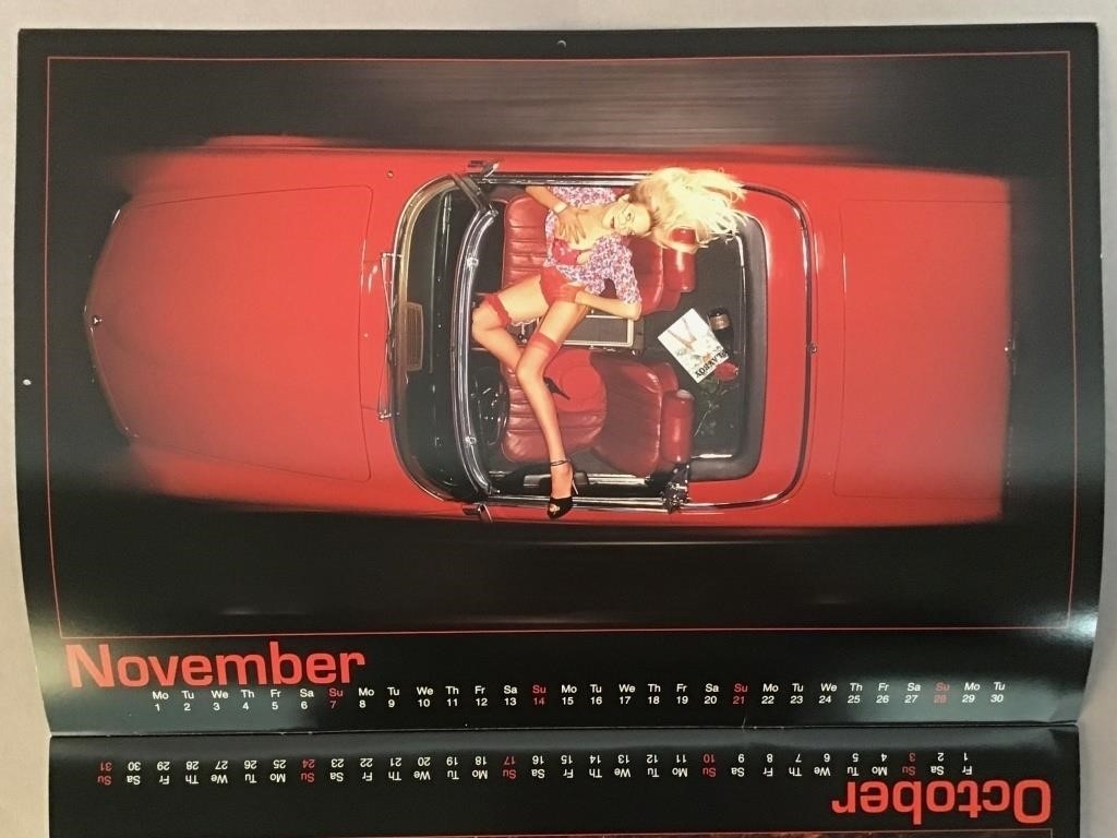 Artwork by Lillian, Inscribed Lillian Müller 2004 calendar