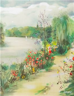 Paysage lacustre - Bakk Dominique