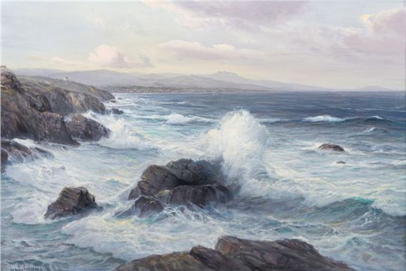 Rocky Coast near Biarritz