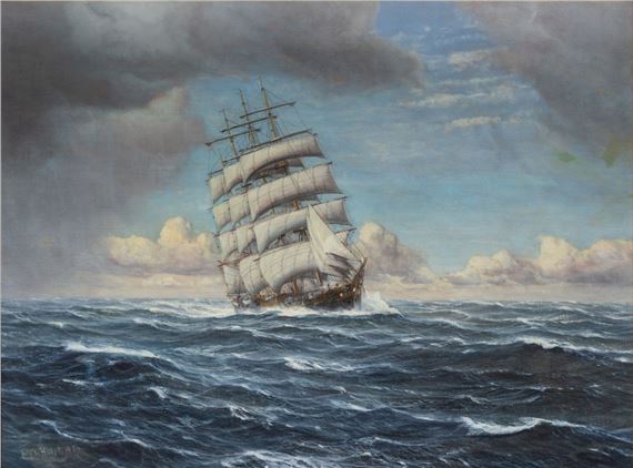 The Padua on the high seas