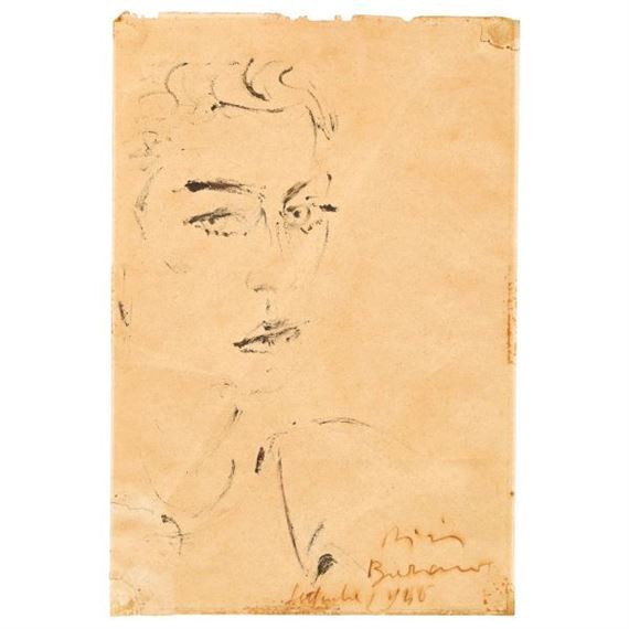 Portrait by Filippo de Pisis, 1946