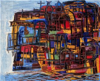 Floating Houses on the Nile - Gazbia Sirry