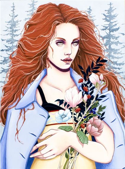 Wild Flowers (titled on verso by Elisabetta Boscolo, 2018