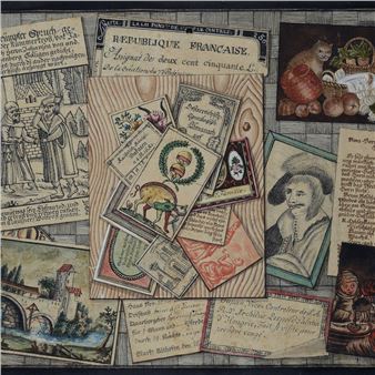 Trompe l'oeil - German School, 18th Century