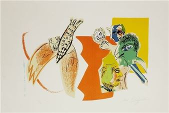 Composizione - Marc Chagall