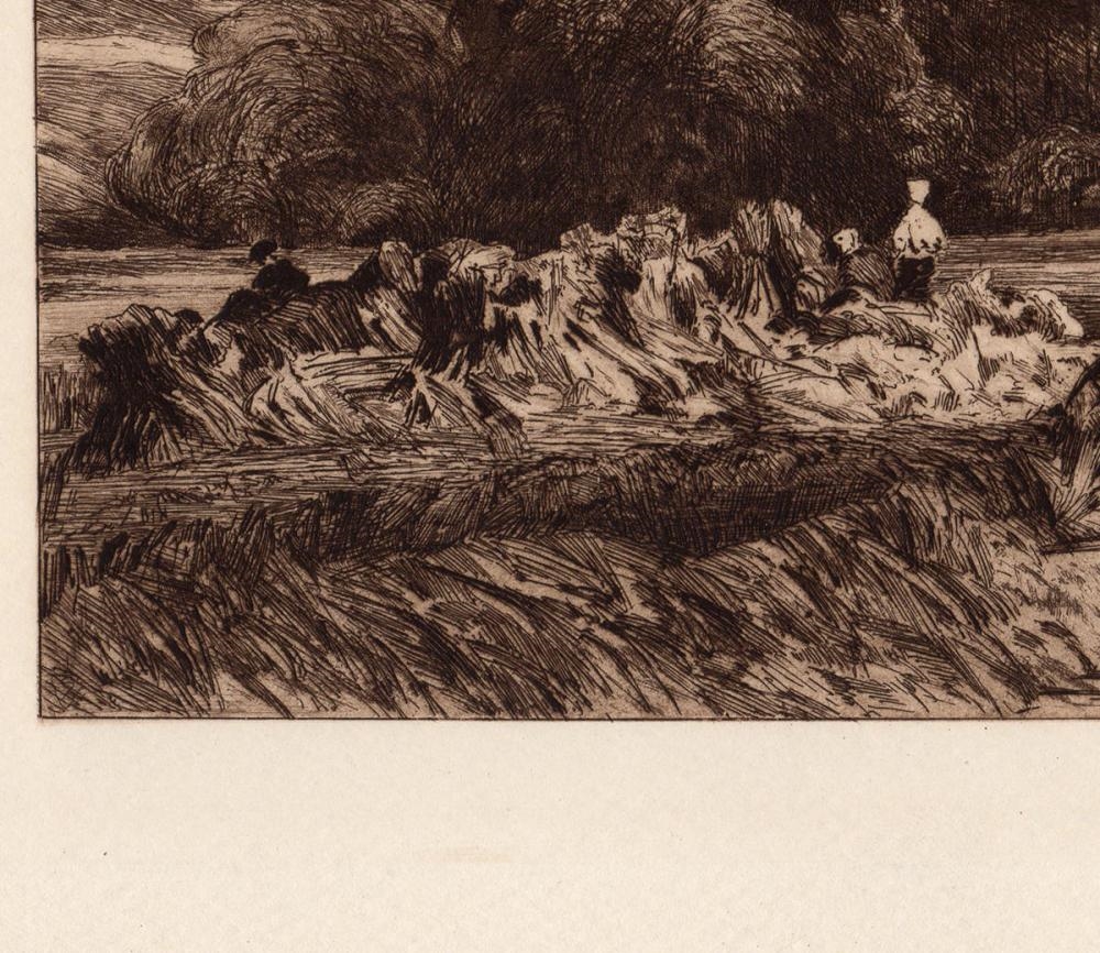 Peter de Wint | Peter de Wint A Cornfield | MutualArt