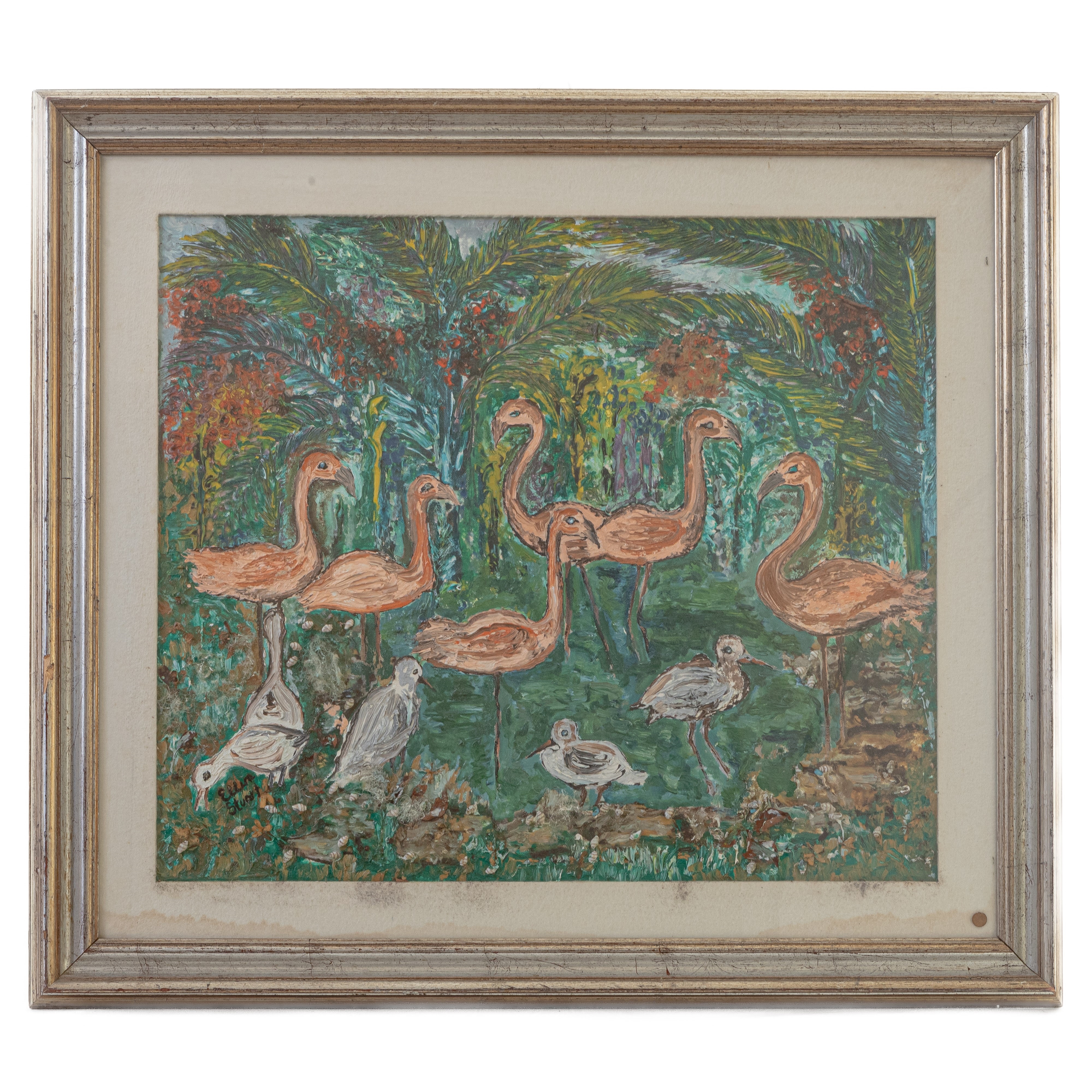 Ellen Stuart | Flamingos | MutualArt