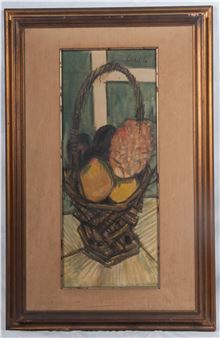 Basket with fruit - Antonio Cardile