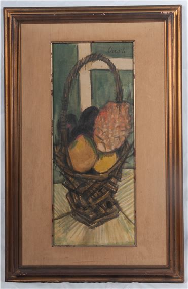 Basket with fruit - Antonio Cardile