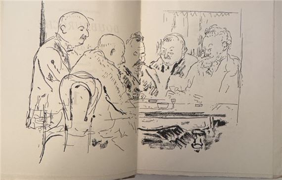 Georges COURTELINE Boubouroche ill. Albert Dunoyer de Segonzac, Librairie de France, Paris - Georges Courteline