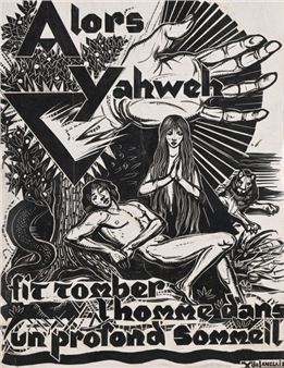 Then Yahweh made the man fall into a deep sleep - Xavier de Langais