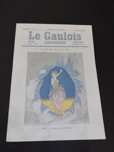 Artwork by Charles Bétout, Costumes for a performance of this three-act operetta by Franz Lehár circa 1929, Made of silkscreen on paper