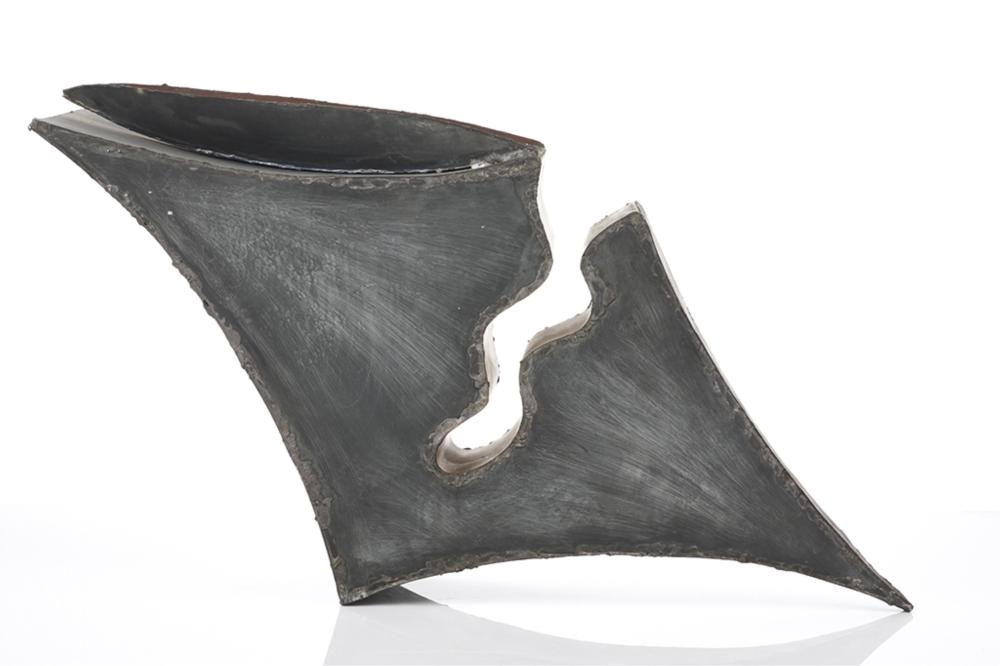 Artwork by Shirazeh Houshiary, Round Square, 1986, Made of Copper