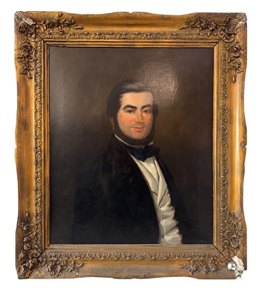 - Portrait of a Gentleman by Thomas Flintoff, 1809-1891