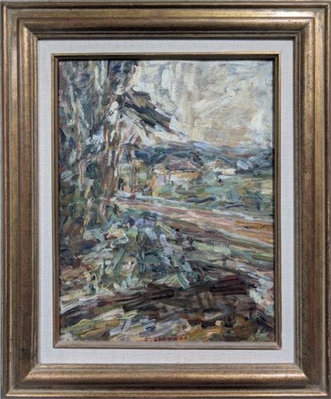 The Blavet at Gouarec by Léon Lehmann