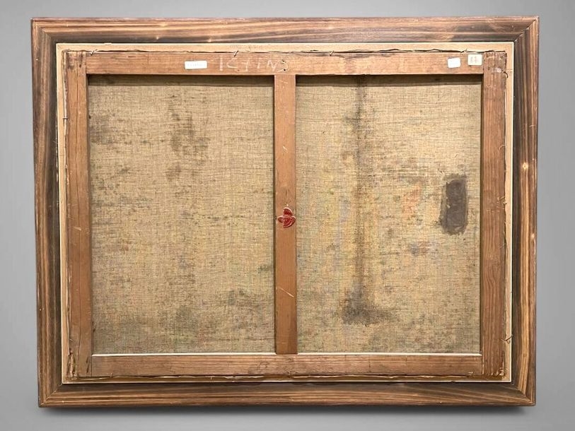 Artwork by Léon Giran-Max, Boating scene, Made of Oil on canvas