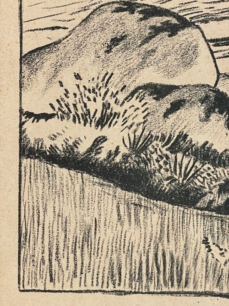 Artwork by Paul Sérusier, Landscape, Made of Lithograph