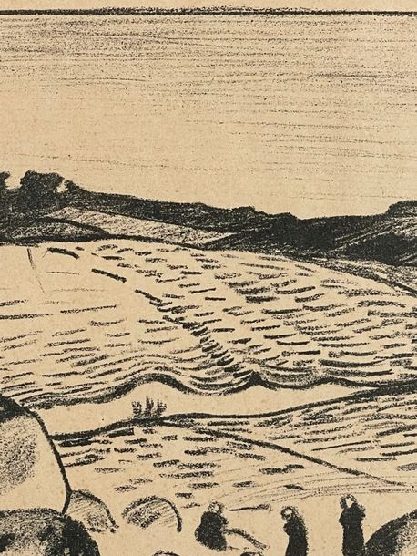 Artwork by Paul Sérusier, Landscape, Made of Lithograph