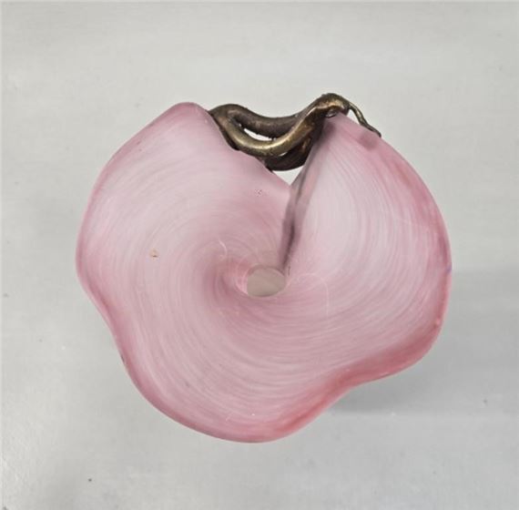 Filip Ravert | Filip Ravert Mouth-Blown Satin Art Glass Vase