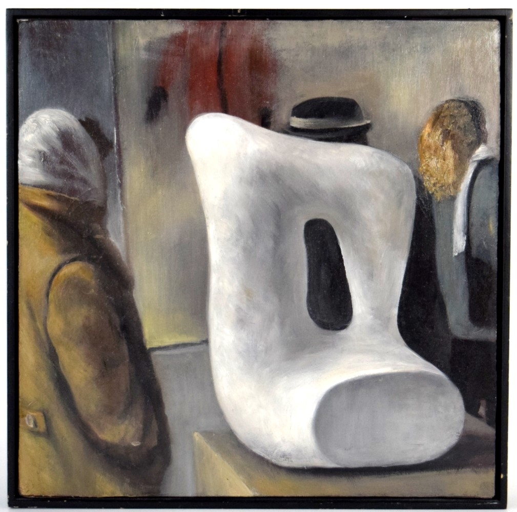 C. Walker | Oil On Canvas The Public Sculpture By C.Walker | MutualArt