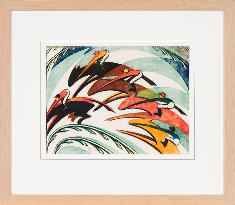 Sybil Andrews | Racing (1934) | MutualArt