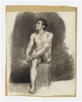 Etude de nu - Louis-Leopold Robert