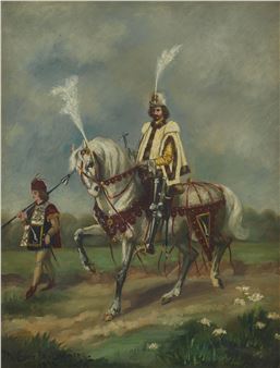 Portrait équestre - Margaretha Segesser von Brunegg