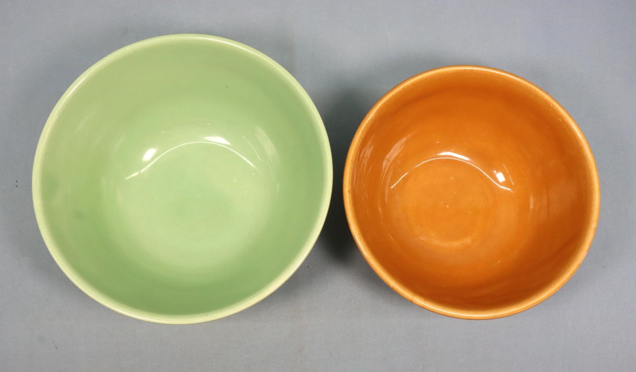 Artwork by Mark Bauer, 5) Bauer Pottery "La Linda" Mixing Bowls, Made of Pottery
