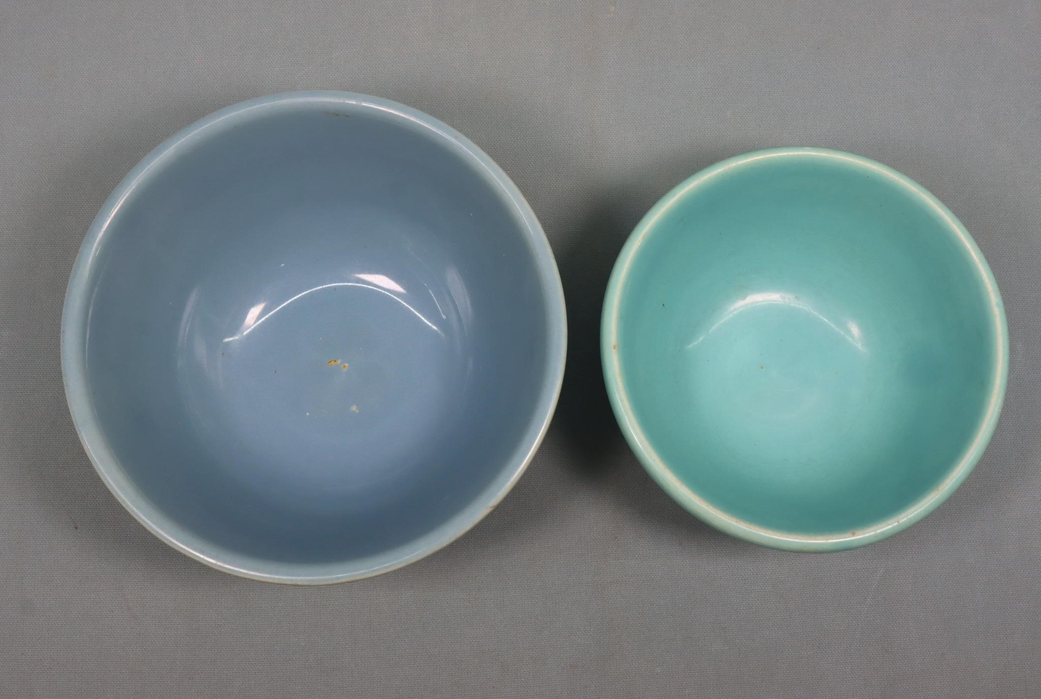 Artwork by Mark Bauer, 5) Bauer Pottery "La Linda" Mixing Bowls, Made of Pottery