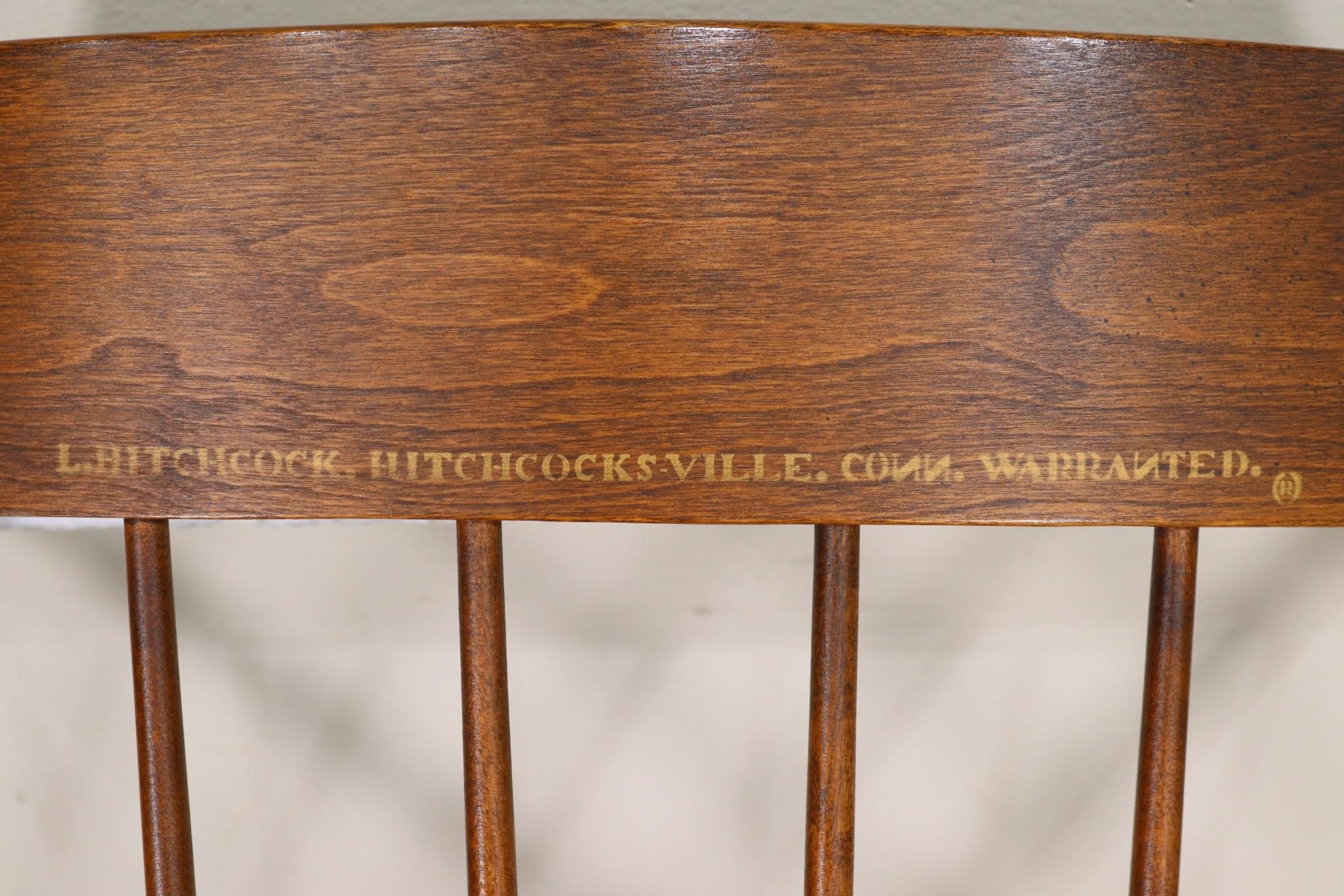 Hitchcock | Hitchcock Stenciled Maple Rocker | MutualArt