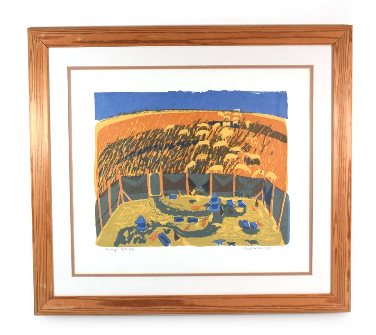 Artwork by Moss Fuller, Lenny, Made of limited edition print