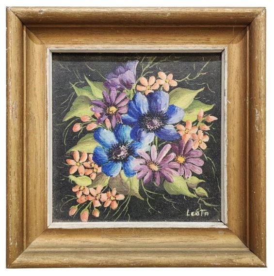 Leota Williams Loop | Leota Loop 8x8 O/C Floral Composition | MutualArt
