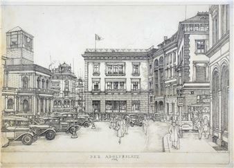 Der Adolfsplatz - Otto Rodewald